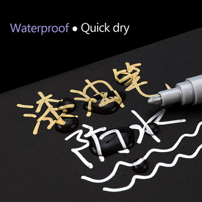 Car Scratch Repair Pen Auto Touch up Paint Pen Fill Remover Vehicle Rubber Tyre CD Metal Permanent Paint Marker for Car Styling